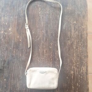 Claiudio Ferrici Italian Designer And Quality Leather  Bag Cream Satchel Bag